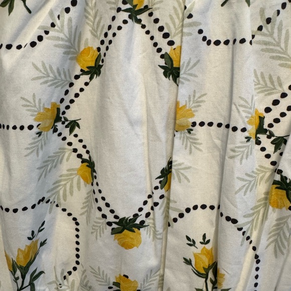 ANTHROPOLOGIE Women’s XS Short Sleeve High Low Midi Dress Multicolor  EUC Pretty - Picture 8 of 14